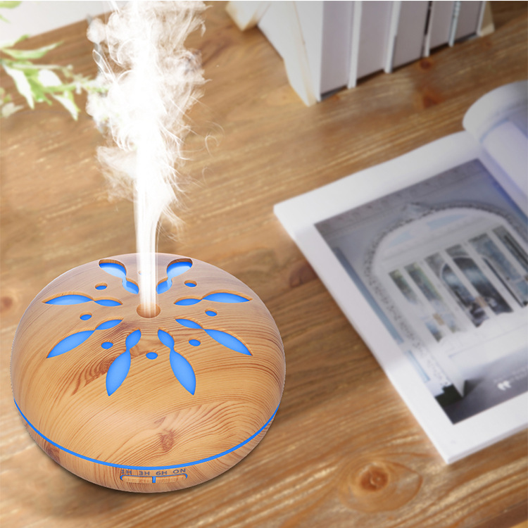 Ultrasonic LED Essential Oil Aroma Diffuser Air Purifier 400ml Humidifier Aromatherapy