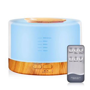 Remote Control Essential Oil Diffuser Aromatherapy 500ml Ultrasonic Humidifier
