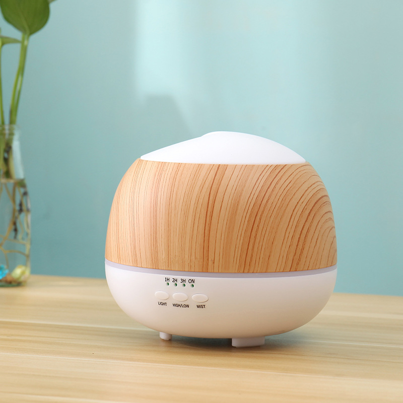 500ml LED Ultrasonic Humidifier Essential Oil Aroma Diffuser