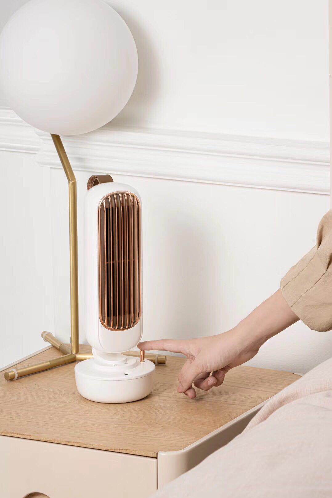 Electric Mute Tower Fan With Humidifier
