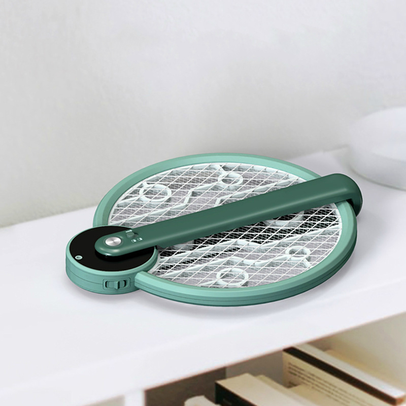 Foldable Rechargeable Mosquito 1000MAh Electric Mosquito USB Charging Swatter